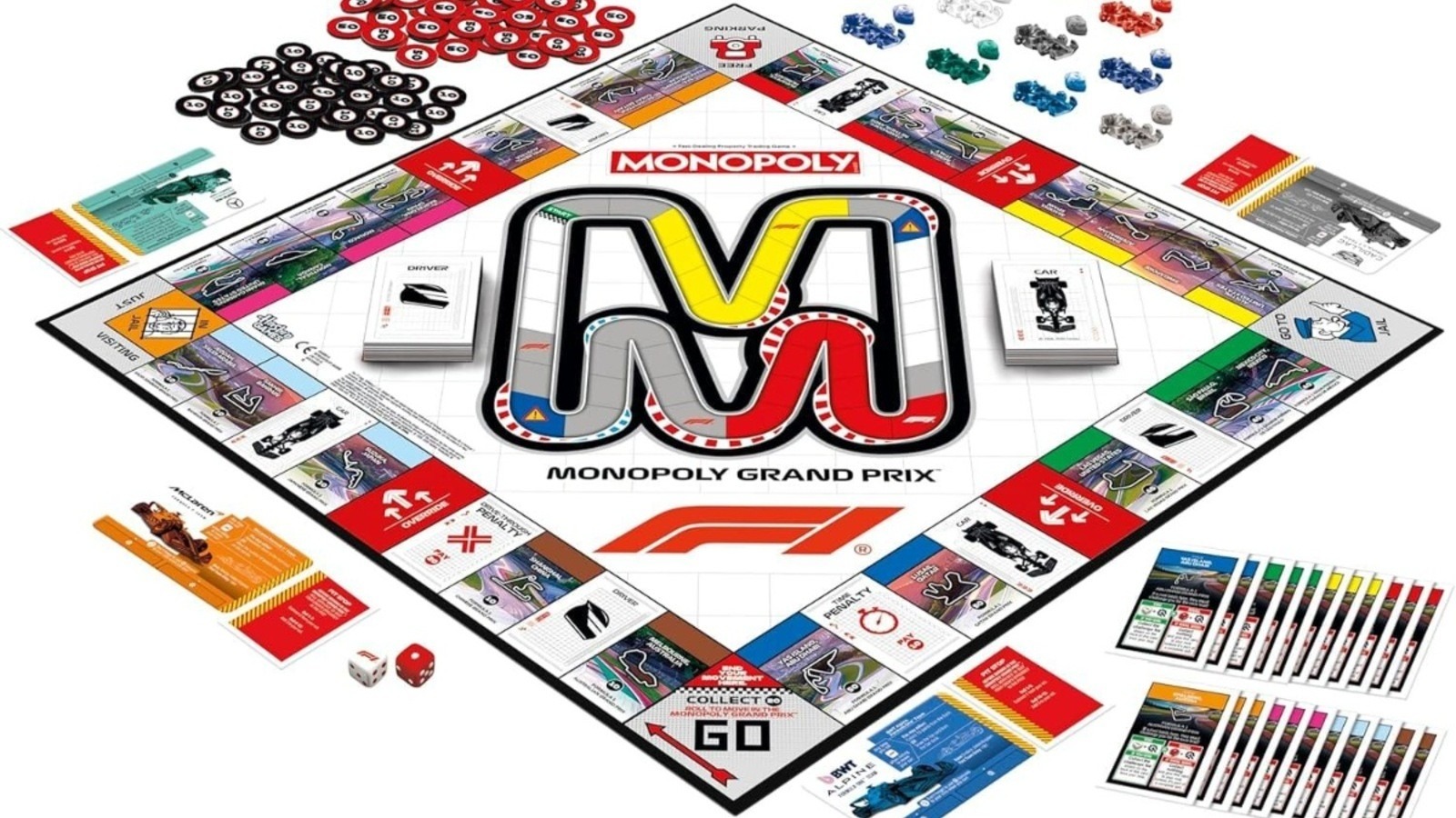 A Hasbro és a Forma–1 teljesen átírta a Monopoly szabályait