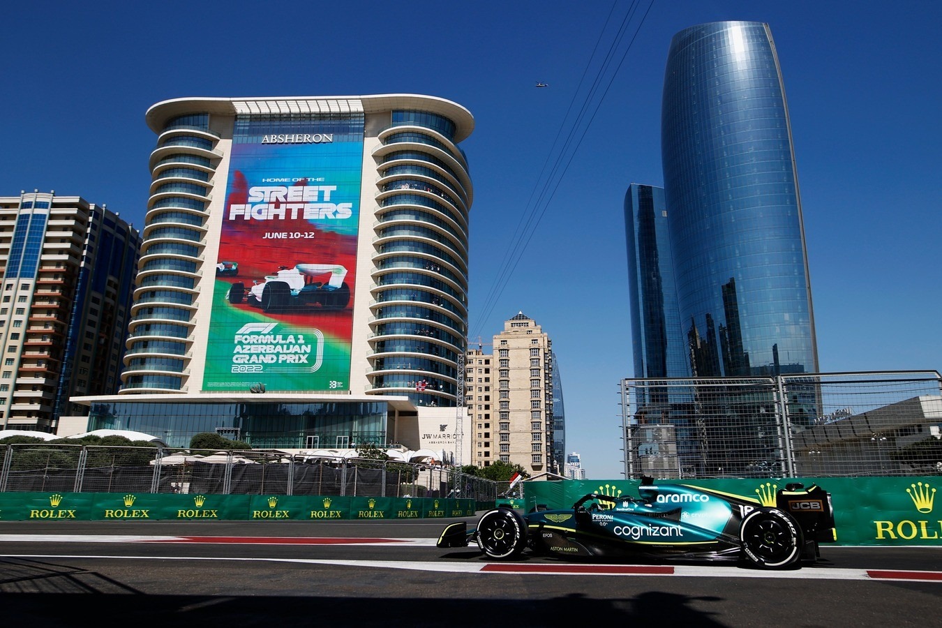 TV-közvetítés: F1-es Azeri Nagydíj