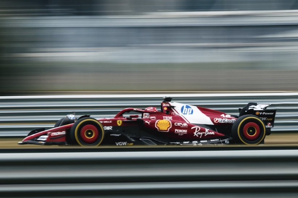  és  - Így őrjöngtek a Ferrari-rajongók, amikor meglátták az SF-25-öt a pályán