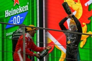 Mercedes - Antonelli Hamiltonnak: „Amikor te megnyerted az első futamod, én egyéves voltam”