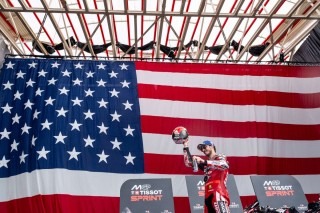 Csalódott, de fellélegzett Bagnaia az austini sprint után