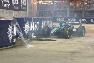 Mercedes - Russell elnézést kért csapatától a „bosszantó” FP2-es balesete után