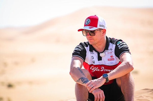 Üléspróbán járt Kimi Räikkönen kisfia