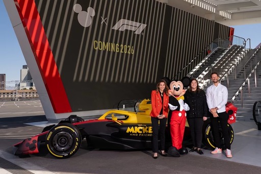 2026-tól Mickey egér is megérkezik a Forma-1-be