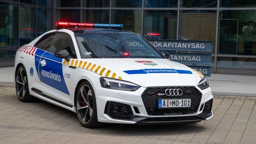 A törvény oldalára állt a drogdíler 450 lóerős Audija