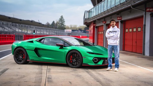 A Lamborghini Temerario első pályatesztje