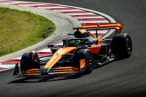 McLaren - Pirelli-teszt a Hungaroringen - Aron 159, Norris 144 kört tett meg