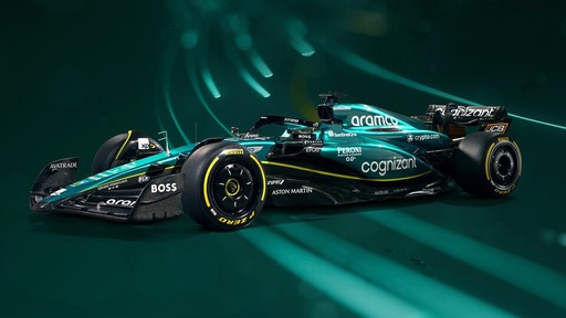 Aston Martin - Az Aston Martin is bemutatót tartott, ezzel az autóval fog rohamozni Fernando Alonso!