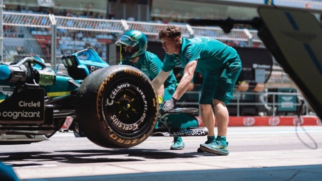 Aston Martin - Műszaki katasztrófa Fernando Alonso autójában a Holland Nagydíjon