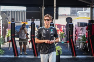 Mercedes - Russell: Nem számítottunk arra, hogy a Sauber előttünk lesz...