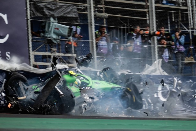 és - Megszólalt Bortoleto, miután 57G-s becsapódást szenvedett a brazil sprintfutamon