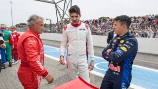 Ferrari - Esteban Ocon pályára vitte az F1-es Ferrarit - már onboard felvétel is van