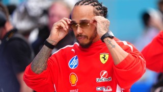 Ferrari - Hamilton a balszerencsét okolja a gyenge miami eredmény után