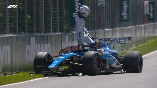 Williams - Mormotával ütközött Albon, a Williams most vesszőt fut az idővel
