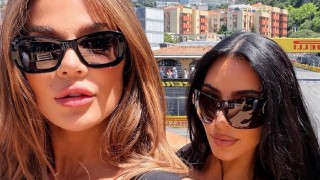 Ferrari - Ilyen luxusban figyelte a Monacói Nagydíjat Kim Kardashian Lewis Hamiltonnál (fotók)