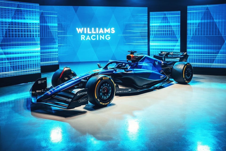 Megtörtént a harmadik bemutató, íme a Williams 2023-as versenyautója!